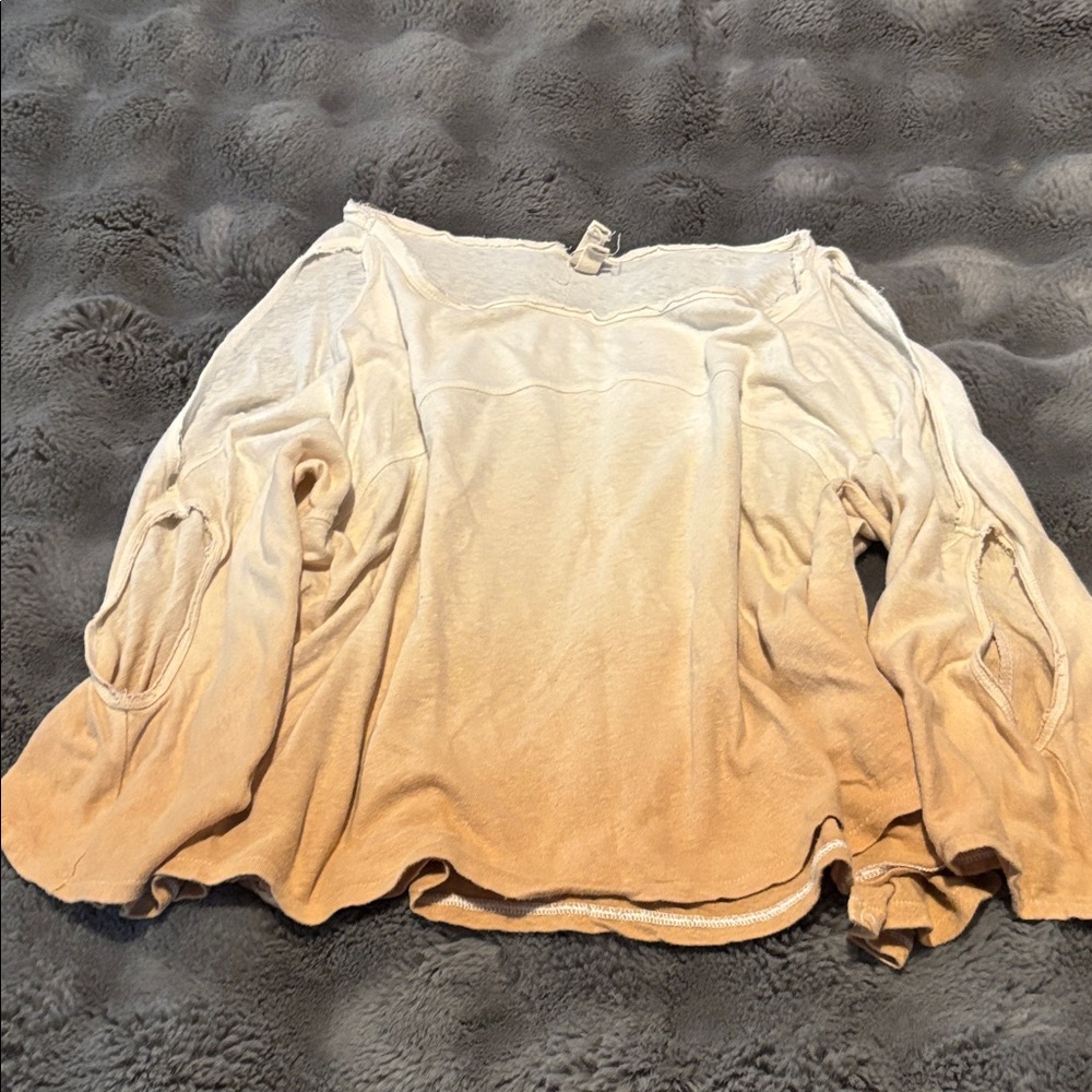 We The Free Cream Blouse